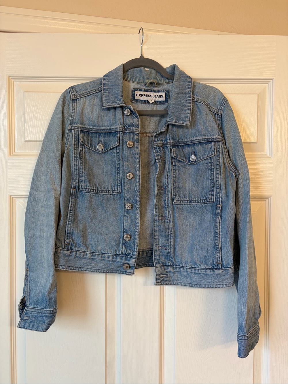 Express Light Blue Denim Jacket